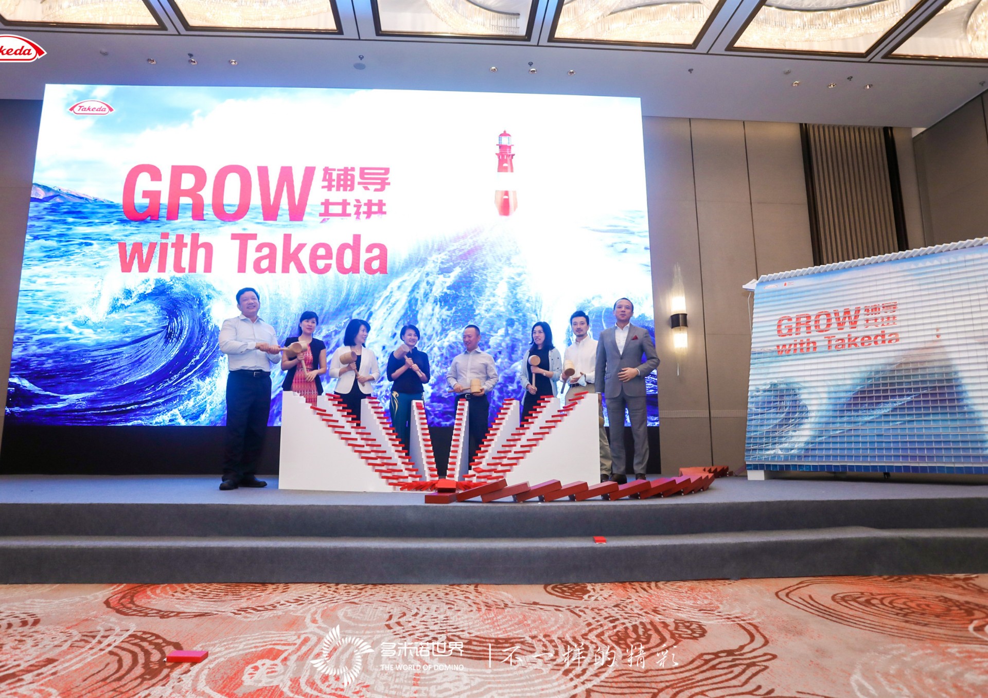 多米諾助力武田中國(guó)《輔導(dǎo) 共進(jìn)》研討會(huì)啟動(dòng)儀式